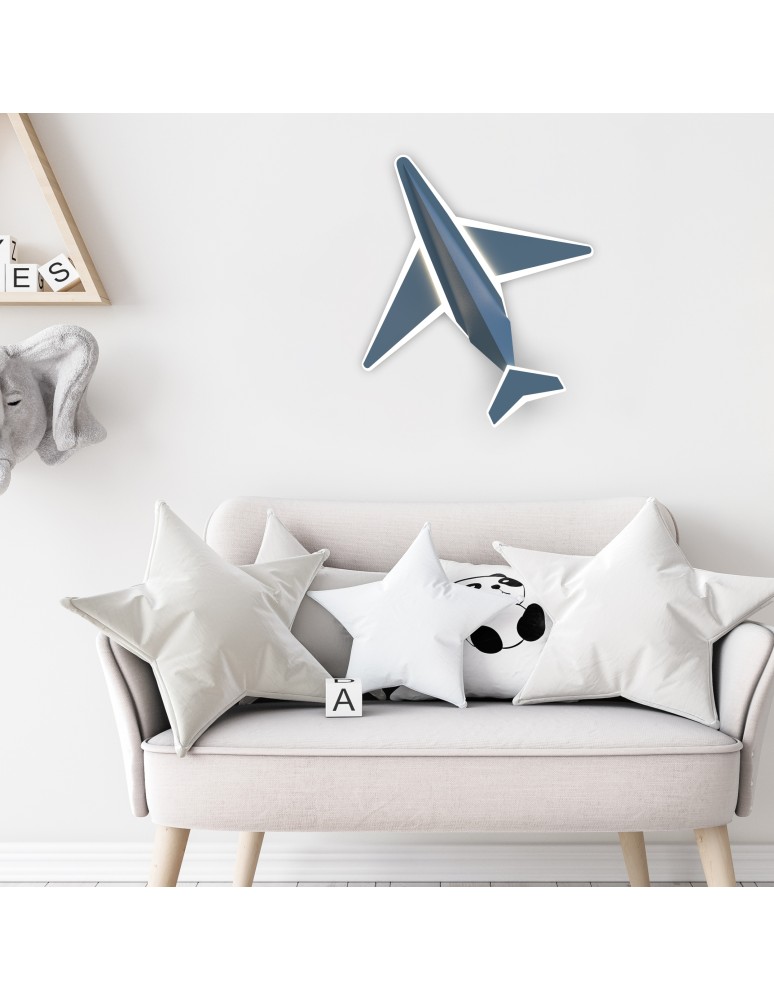 Children's wall lamps - Zuma Line SKY BLUE MX3140-1-3XCT CINKIT. - product kolory-swiatla.pl 4