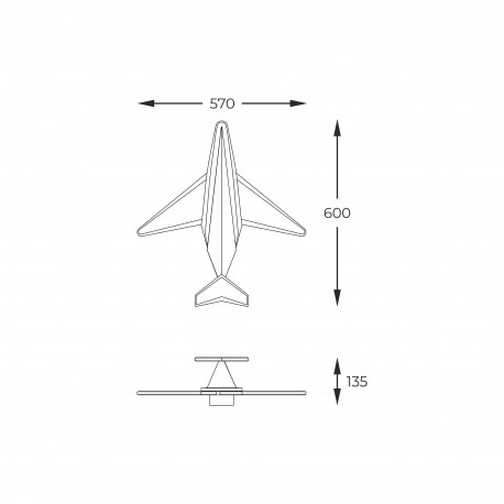 Zuma Line SKY NIEBIESKI MX3140-1-3XCT KINKIET