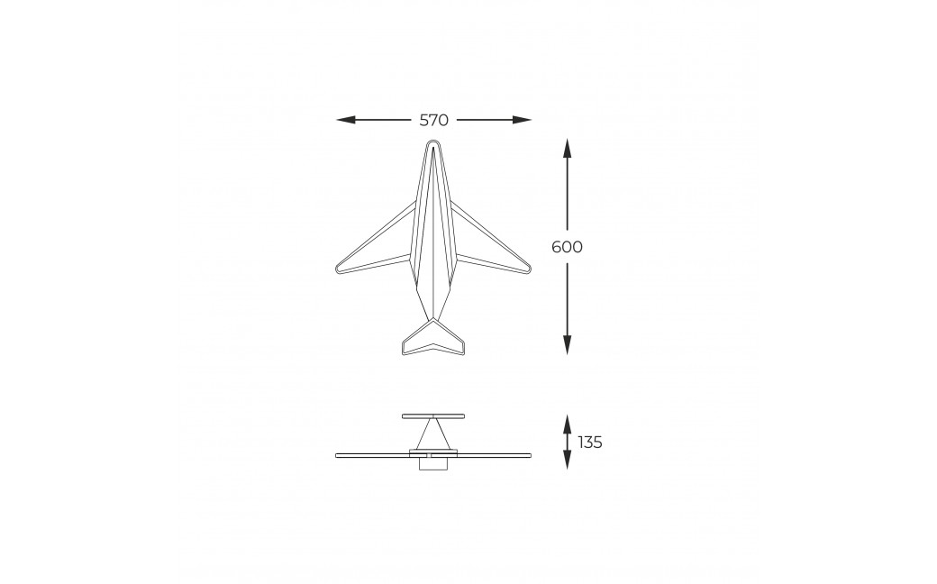 Zuma Line SKY NIEBIESKI MX3140-1-3XCT KINKIET