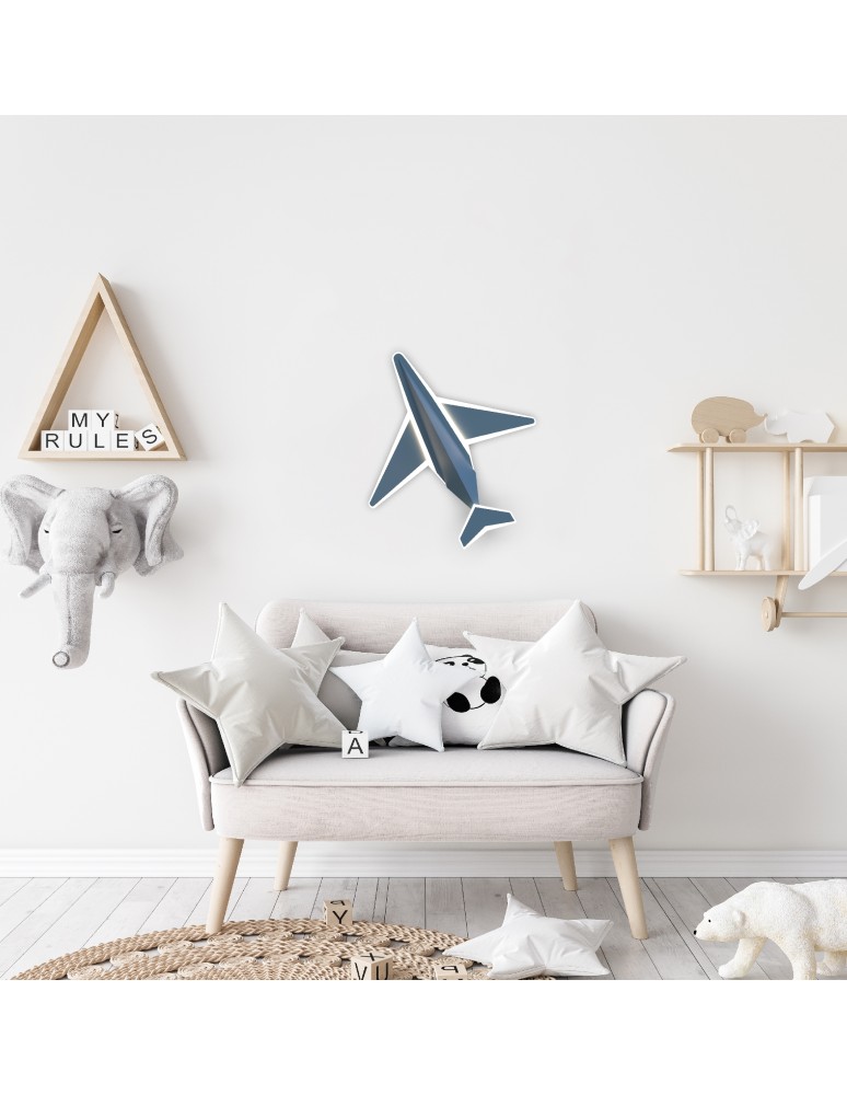 Children's wall lamps - Zuma Line SKY BLUE MX3140-1-3XCT CINKIT. - product kolory-swiatla.pl 6