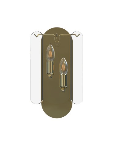 Zuma Line NIRA GOLD/ TRANSLATIVE GLASS MB3523-2-EGN CINKET. - product 2