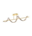 Gold ceiling lamps - Zuma Line ATHESA GOLD MX3170-1-3GT SUFFIT. - product 2