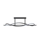 LED ceiling lamps - Zuma Line DOMENICO BLACK MX3544-1-3BT SUFFIT. - product 2