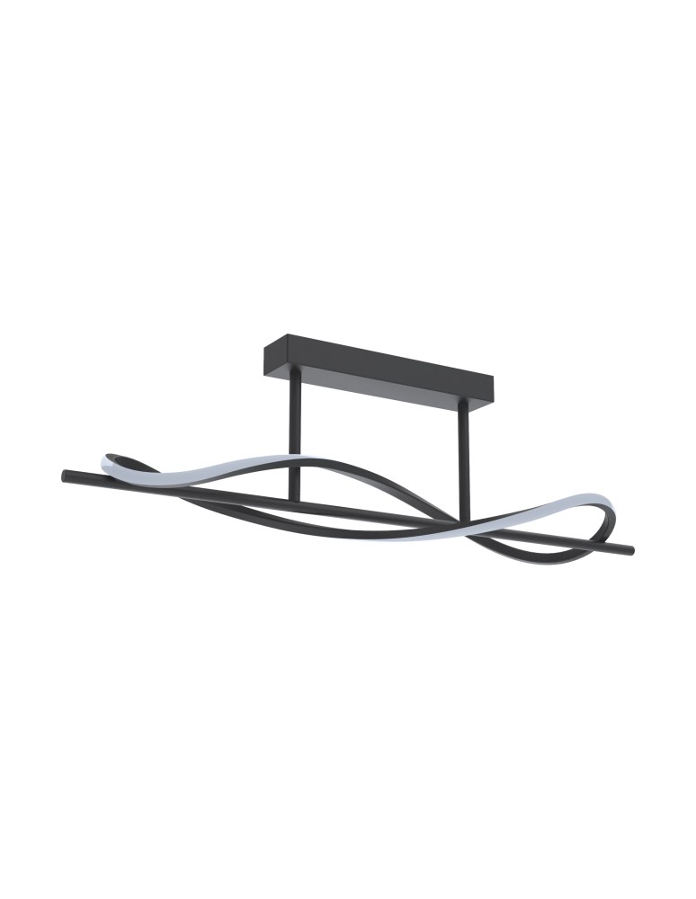 LED ceiling lamps - Zuma Line DOMENICO BLACK MX3544-1-3BT SUFFIT. - product kolory-swiatla.pl 3