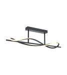 LED ceiling lamps - Zuma Line DOMENICO BLACK MX3544-1-3BT SUFFIT. - product 4