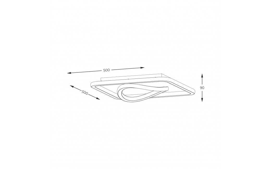 Zuma Line LENS ZŁOTY/CZARNY MX3889-1B-3BGT SUFITOWA