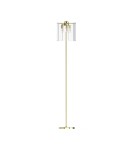 Glamour floor lamps - Zuma Line NIRA GOLD/ TRANSLATIVE GLASS ML3523-3-EGN FLOOR PLATE. - product 2