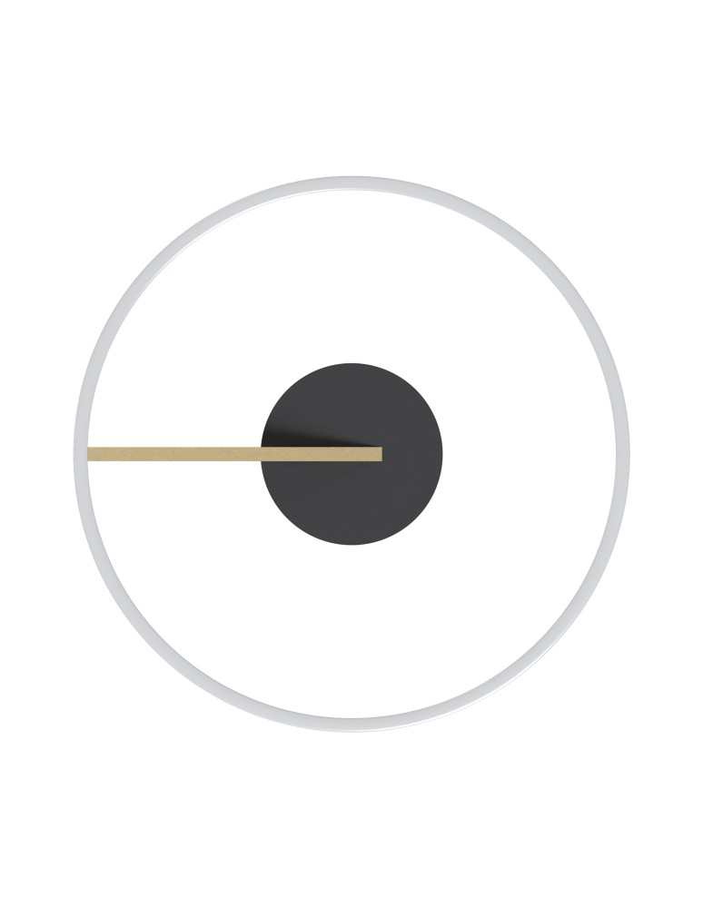 Ring ceiling lamps - Zuma Line MALU BLACK/GOLD MX3689-1L-3BGT SUFFIT. - product kolory-swiatla.pl 3