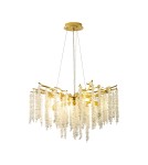 Glamour pendant lamps - Zuma Line DIJON GOLD MD3720-1-EGN Pendant. - product 2