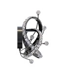 Glamour wall lamps - Zuma Line MAIA BLACK CHROME MB3481-1-3BCT SHINKIT. - product 1