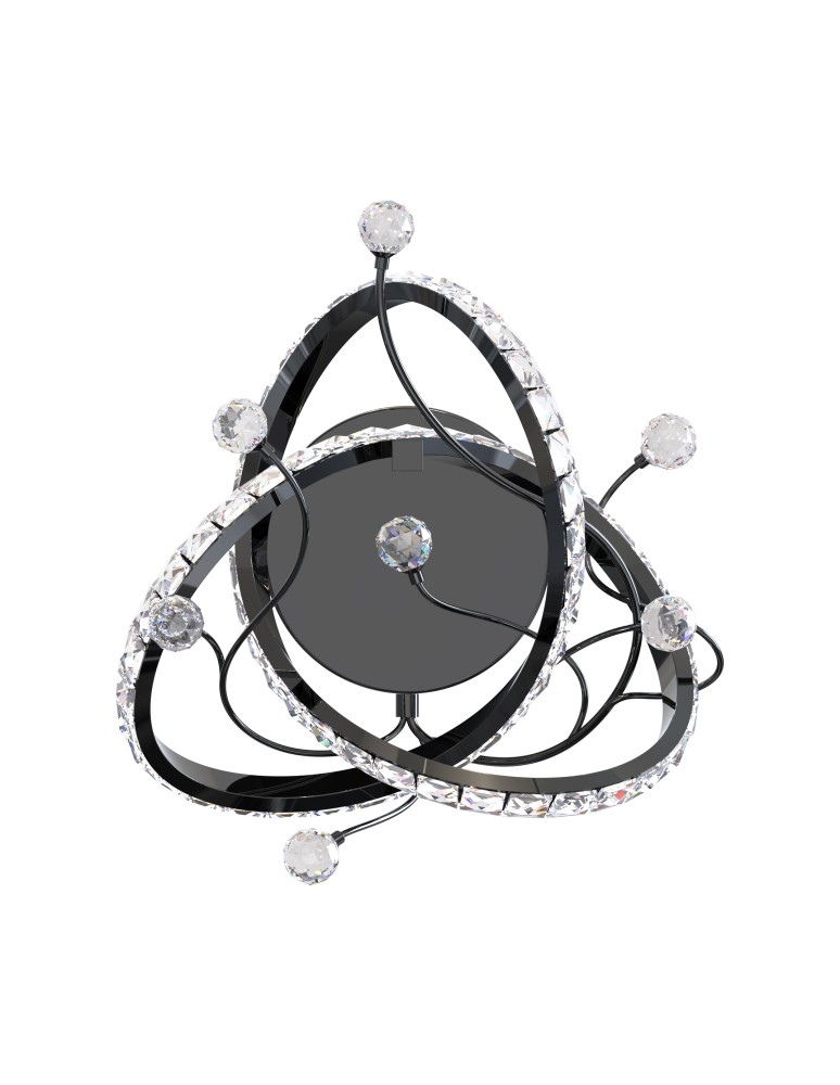 Glamour wall lamps - Zuma Line MAIA BLACK CHROME MB3481-1-3BCT SHINKIT. - product kolory-swiatla.pl 4