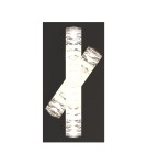 Glamour wall lamps - Zuma Line TULA BLACK CHROME MX3274-2-3BCT SHINKIT. - product 3