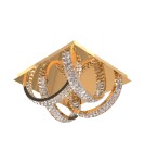 Gold ceiling lamps - Zuma Line TULA GOLD MX3274-4-3GT SUFFIT. - product 1