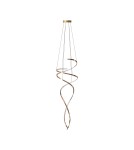 LED pendant lamps - Zuma Line COCO GOLD MD3127-2M-3GT Pendant. - product 1