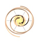 LED pendant lamps - Zuma Line COCO GOLD MD3127-2M-3GT Pendant. - product 3