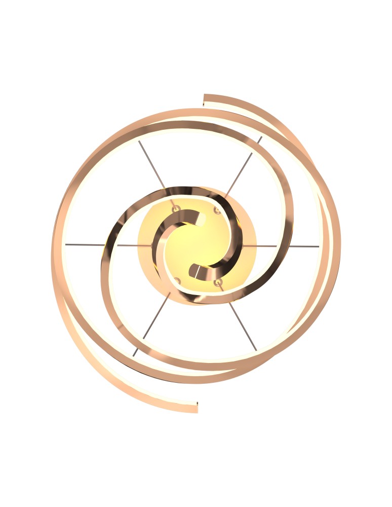 LED pendant lamps - Zuma Line COCO GOLD MD3127-2M-3GT Pendant. - product kolory-swiatla.pl 3