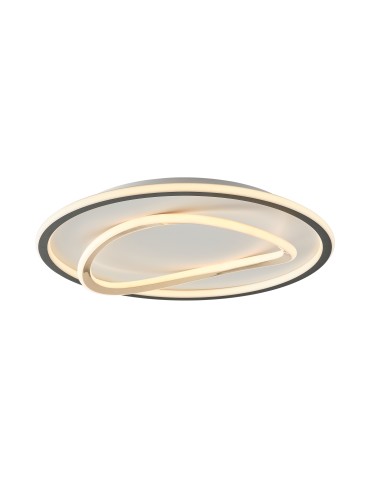 Zuma Line LENS ZŁOTY/CZARNY MX3889-1A-3BGT SUFITOWA - produkt 2