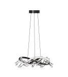 Glamour pendant lamps - Zuma Line MAIA BLACK CHROME MD3481-1S-3BCT Pendant. - product 5