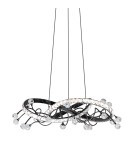 Glamour pendant lamps - Zuma Line MAIA BLACK CHROME MD3481-1S-3BCT Pendant. - product 10