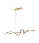 Glamour pendant lamps - Zuma Line ATHESA GOLD MD3170-1-3GT Pendant. - product 3