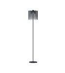 Glamour floor lamps - Zuma Line NIRA BLACK CHROME/DYMIONE GLASS ML3523-3-EBCN FLOOR PLATE - product 2