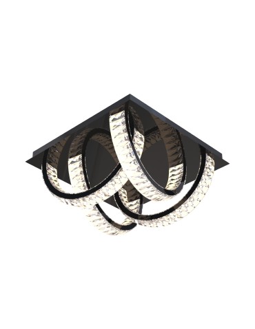 Zuma Line TULA BLACK CHROME MX3274-4-3BCT SUSPENSION SURFACE.