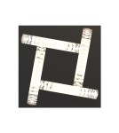 Ceiling lamps with crystals - Zuma Line TULA BLACK CHROME MX3274-4-3BCT SUSPENSION SURFACE. - product 3