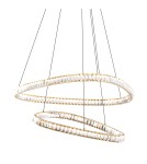 Glamour pendant lamps - Zuma Line ATHESA GOLD MD3169-2-3GT Pendant. - product 2