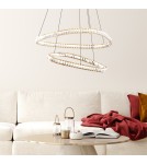 Glamour pendant lamps - Zuma Line ATHESA GOLD MD3169-2-3GT Pendant. - product 5