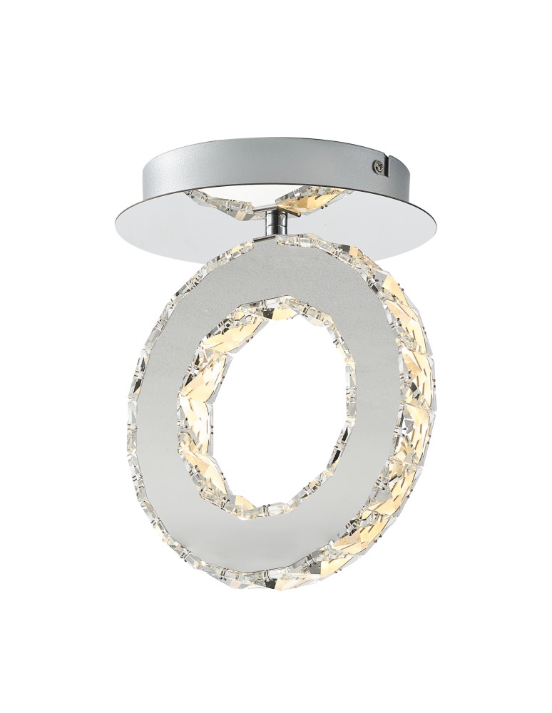 Ceiling lamps with crystals - Zuma Line GIRONA CHROM MX3713-1-3CT SUFFOLTAGE. - product kolory-swiatla.pl 3