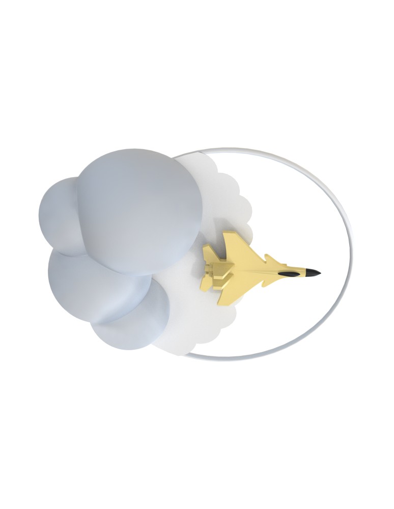 Children's ceiling lamps - Zuma Line FOCUS WHITE MX4024-1-3WT SUFFIT. - product kolory-swiatla.pl 1