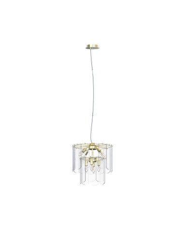 Zuma Line NIRA GOLD/DARK GLASS MD3523-8M-EGN Pendant.