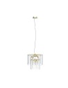 Zuma Line NIRA GOLD/DARK GLASS MD3523-8M-EGN Pendant.