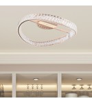Ceiling lamps with crystals - Zuma Line GANO GOLD MX3317-1-3GT SUFFOLTAGE - product 4