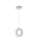 Single pendant lamps - Zuma Line GIRONA GOLD MD3713-1-3GT Pendant. - product 1