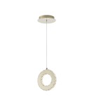 Single pendant lamps - Zuma Line GIRONA GOLD MD3713-1-3GT Pendant. - product 3