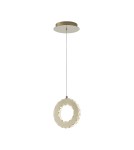 Single pendant lamps - Zuma Line GIRONA GOLD MD3713-1-3GT Pendant. - product 5