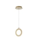 Single pendant lamps - Zuma Line GIRONA GOLD MD3713-1-3GT Pendant. - product 6
