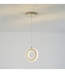Single pendant lamps - Zuma Line GIRONA GOLD MD3713-1-3GT Pendant. - product 8