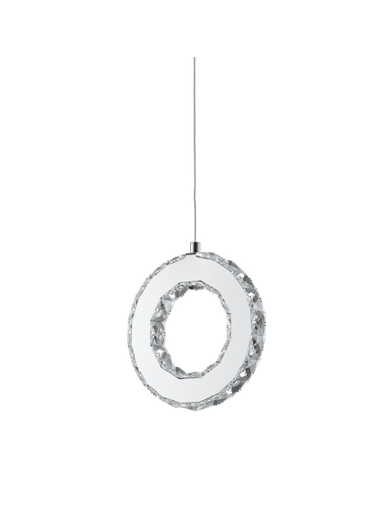 Single pendant lamps - Zuma Line GIRONA CHROM MD3713-1-3CT Pendant. - product kolory-swiatla.pl 2