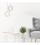 Single pendant lamps - Zuma Line GIRONA CHROM MD3713-1-3CT Pendant. - product 7