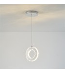 Single pendant lamps - Zuma Line GIRONA CHROM MD3713-1-3CT Pendant. - product 8