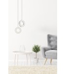 Single pendant lamps - Zuma Line GIRONA CHROM MD3713-1-3CT Pendant. - product 10