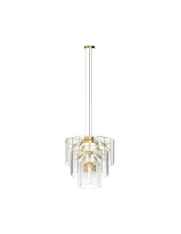 Zuma Line NIRA ZŁOTY/ PRZEŹROCZYSTE SZKŁO MD3523-14L-EGN WISZĄCA