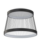 LED ceiling lamps - Zuma Line BALU BLACK MX3328-2-3BT SUFFIT. - product 1