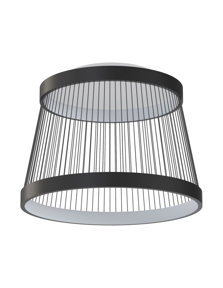 LED ceiling lamps - Zuma Line BALU BLACK MX3328-2-3BT SUFFIT. - product kolory-swiatla.pl 1