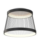 LED ceiling lamps - Zuma Line BALU BLACK MX3328-2-3BT SUFFIT. - product 2