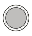 LED ceiling lamps - Zuma Line BALU BLACK MX3328-2-3BT SUFFIT. - product 3