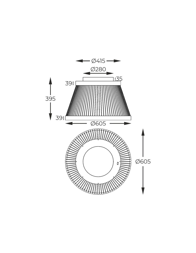 LED ceiling lamps - Zuma Line BALU BLACK MX3328-2-3BT SUFFIT. - product kolory-swiatla.pl 5