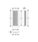 Glamour wall lamps - Zuma Line CALLY GOLD MB3114-1-3GT CINKIT. - product 7